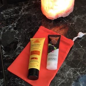Face Moisturizer & Charcoal Facial Foam